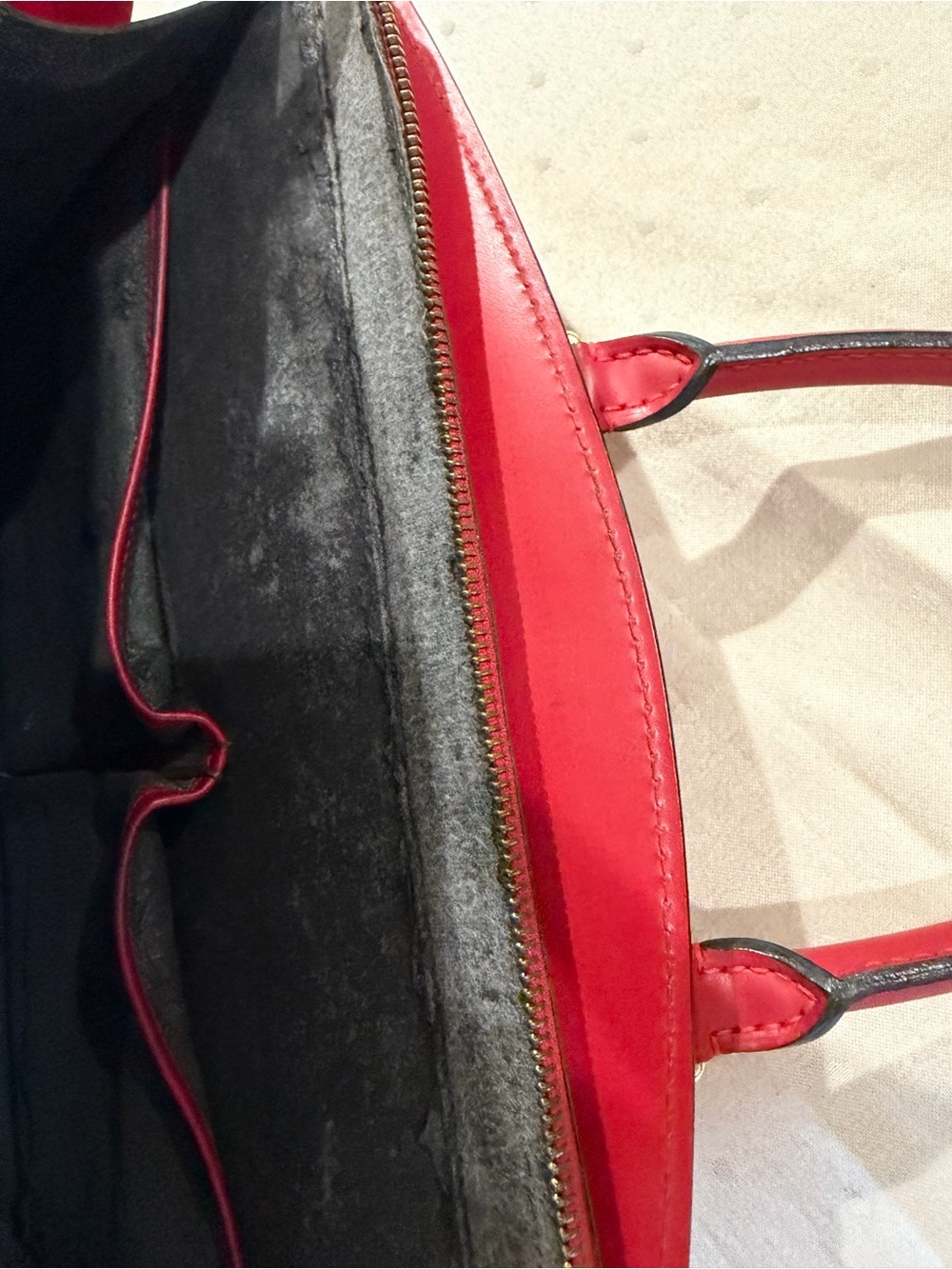 Louis Vuitton Epi Leather Riviera red Handbag - Picture 7 of 11
